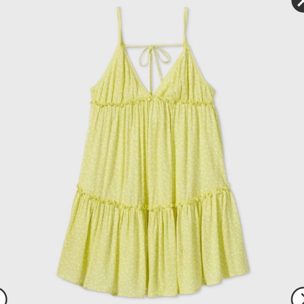 Women's Sleeveless Tiered Swing Dress -Wild Fable™